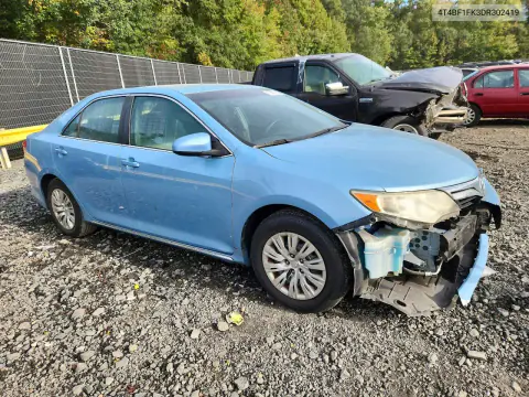 2013 Toyota Camry Le VIN 4T4BF1FK3DR302419 фото 4
