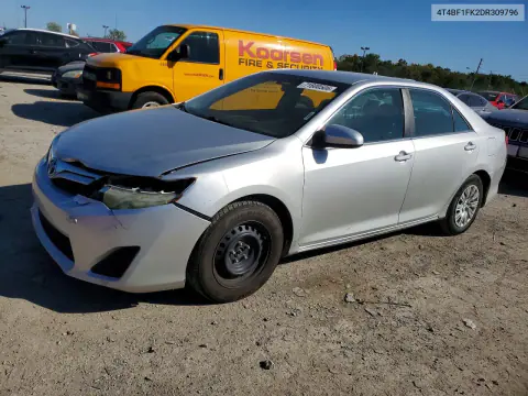 4T4BF1FK2DR309796 — 2013 Toyota Camry, Передняя часть, фото до ремонта