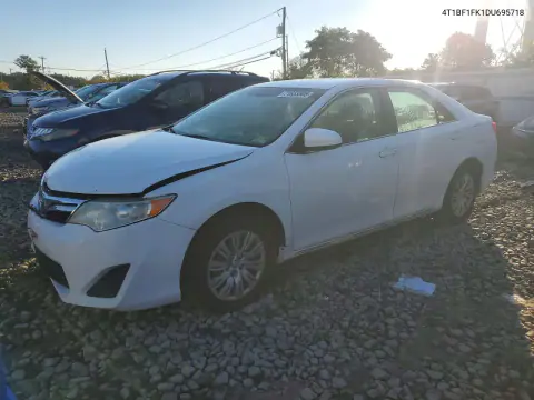 4T1BF1FK1DU695718 — 2013 Toyota Camry, Передняя часть, фото до ремонта