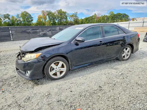 4T1BF1FK1DU682760 — 2013 Toyota Camry, Передняя часть, фото до ремонта