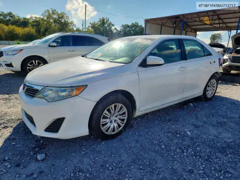 4T1BF1FK9DU712717 — 2013 Toyota Camry, Задняя часть, фото до ремонта