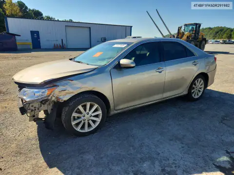 4T4BF1FK6DR291982 — 2013 Toyota Camry, Передняя часть, фото до ремонта