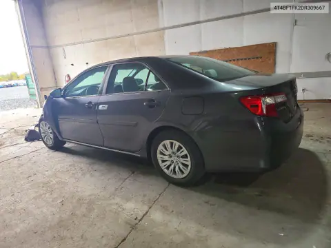 2013 Toyota Camry Le VIN 4T4BF1FK2DR309667 фото 2