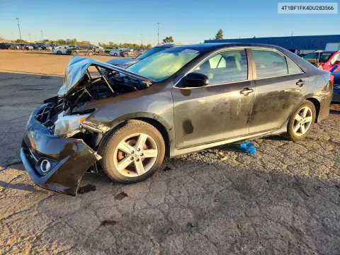 4T1BF1FK4DU283566 — 2013 Toyota Camry, Передняя часть, фото до ремонта
