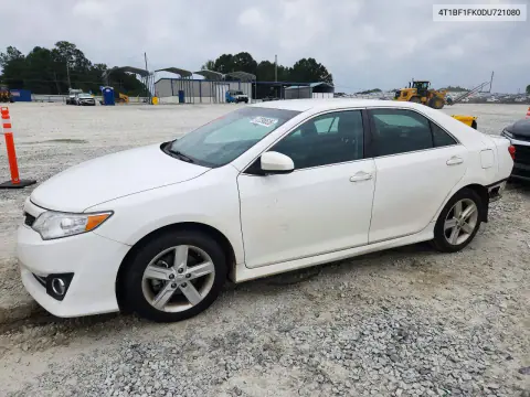 4T1BF1FK0DU721080 — 2013 Toyota Camry, Задняя часть, фото до ремонта