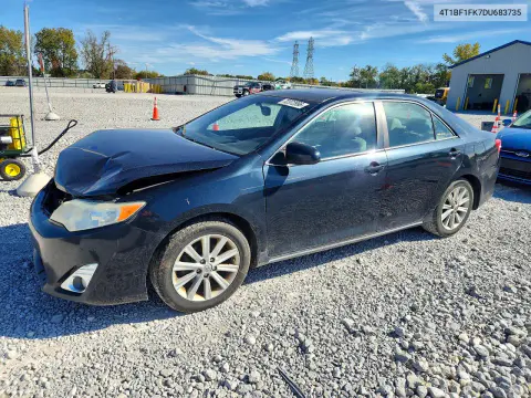 4T1BF1FK7DU683735 — 2013 Toyota Camry, Передняя часть, фото до ремонта
