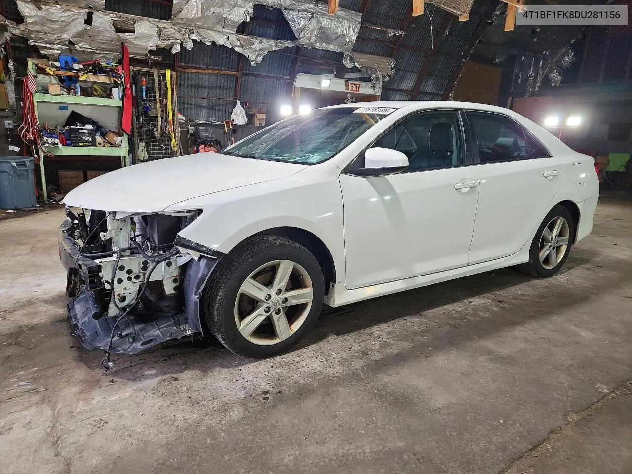 4T1BF1FK8DU281156 Toyota Camry 2013 — повреждение Передняя часть, фото до ремонта