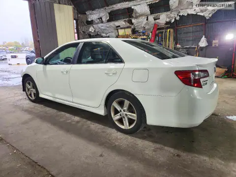 4T1BF1FK8DU281156 — 2013 Toyota Camry, фото 2 с аукциона Copart 19.10.2026, Передняя часть