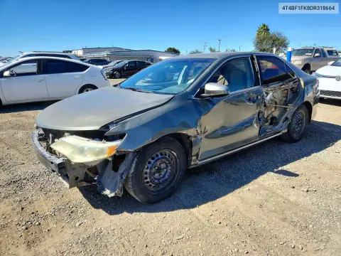 2013 Toyota Camry Le VIN 4T4BF1FK8DR318664 фото 1