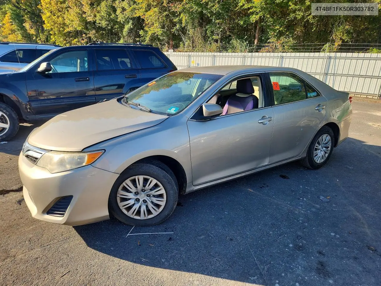 4T4BF1FK5DR303782 Toyota Camry 2013 — повреждение Передняя часть, фото до ремонта