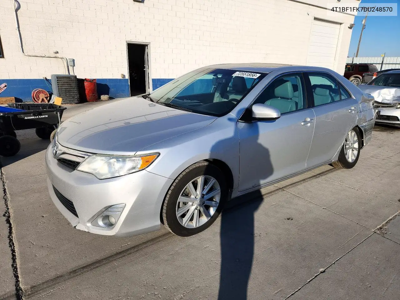 2013 Toyota Camry Xle VIN 4T1BF1FK7DU248570 фото 1