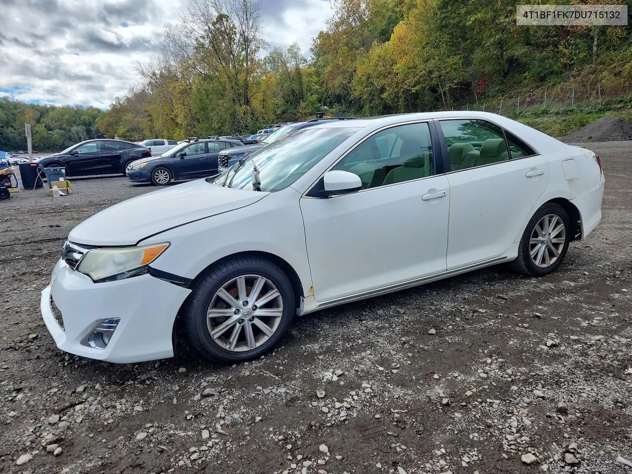 4T1BF1FK7DU715132 Toyota Camry 2013 — повреждение Задняя часть, фото до ремонта