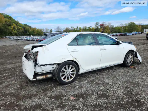 4T1BF1FK7DU715132 — 2013 Toyota Camry, фото 3 с аукциона Copart 20.10.2026, Задняя часть