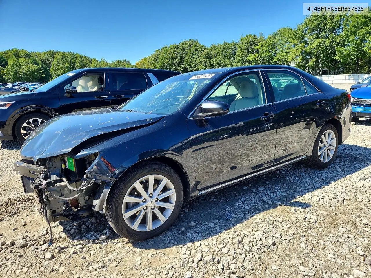 2014 Toyota Camry Xle VIN 4T4BF1FK5ER337528 фото 1
