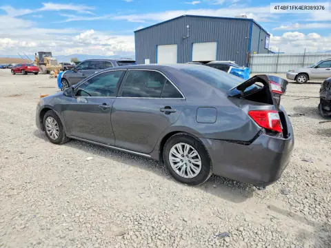 2014 Toyota Camry Le VIN 4T4BF1FK4ER389376 фото 2