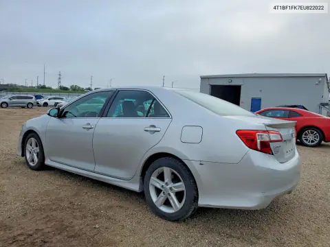 2014 Toyota Camry Se VIN 4T1BF1FK7EU822022 фото 2