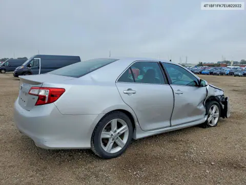 2014 Toyota Camry Se VIN 4T1BF1FK7EU822022 фото 3