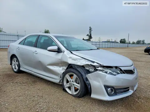 2014 Toyota Camry Se VIN 4T1BF1FK7EU822022 фото 4
