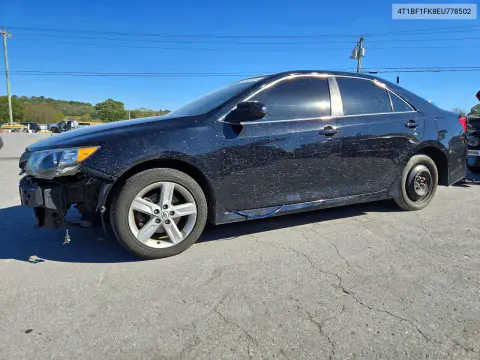 4T1BF1FK8EU778502 — 2014 Toyota Camry, Передняя часть, фото до ремонта
