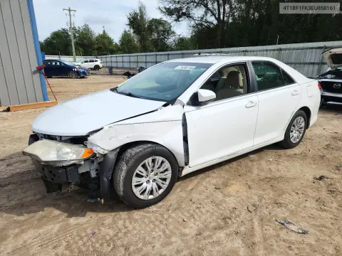 4T1BF1FK3EU858161 — 2014 Toyota Camry, Передняя часть, фото до ремонта