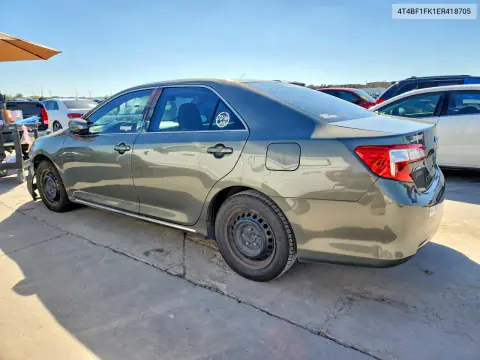 2014 Toyota Camry Le VIN 4T4BF1FK1ER418705 фото 2