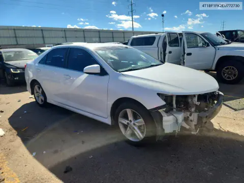 2014 Toyota Camry Se VIN 4T1BF1FK2EU772730 фото 4