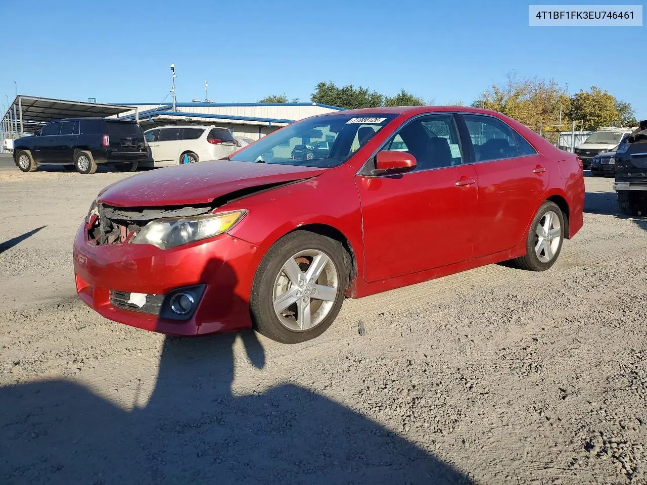 2014 Toyota Camry Se VIN 4T1BF1FK3EU746461 фото 1