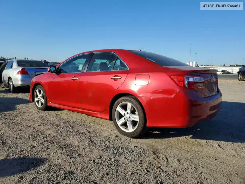 2014 Toyota Camry Se VIN 4T1BF1FK3EU746461 фото 2