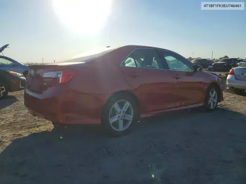 2014 Toyota Camry Se VIN 4T1BF1FK3EU746461 фото 3