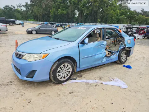 4T1BF1FK9EU764740 — 2014 Toyota Camry, Сторона, фото до ремонта