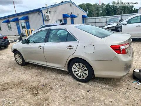 2014 Toyota Camry Le VIN 4T1BF1FK2EU386678 фото 2