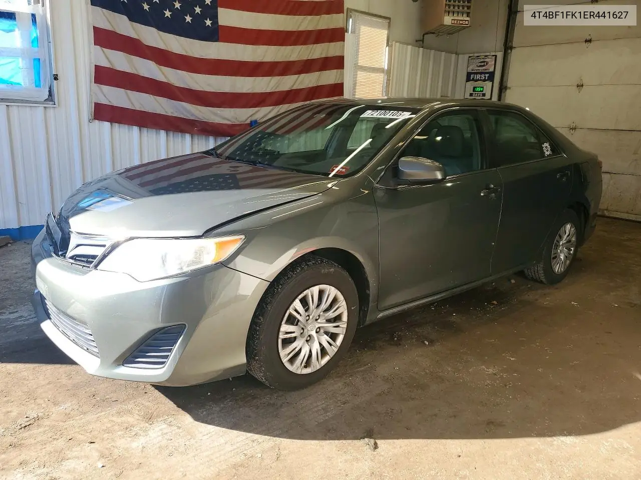 2014 Toyota Camry Le VIN 4T4BF1FK1ER441627 фото 1