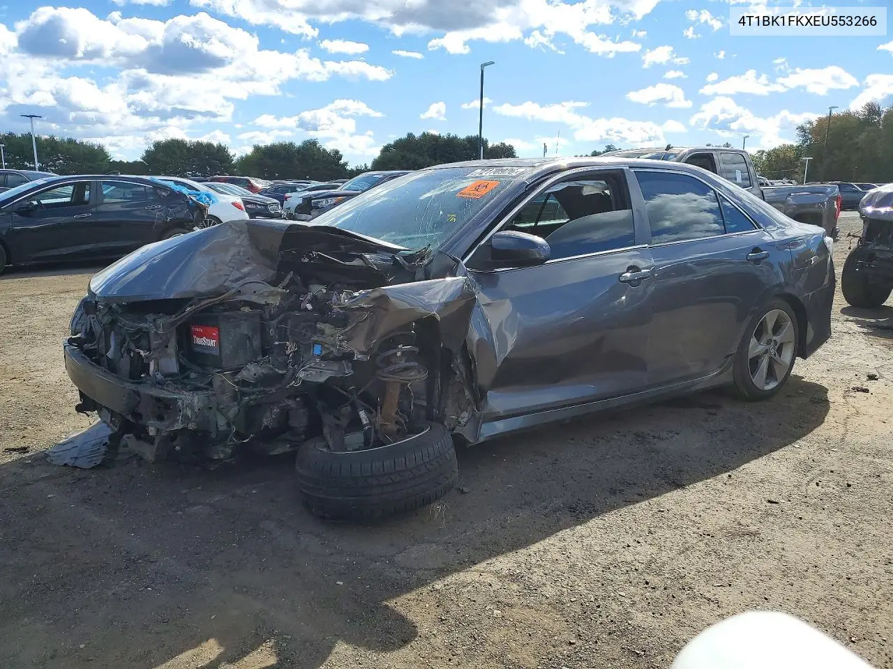 2014 Toyota Camry Se V6 VIN 4T1BK1FKXEU553266 фото 1