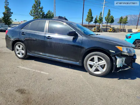 2014 Toyota Camry Se VIN 4T1BF1FK3EU770811 фото 4