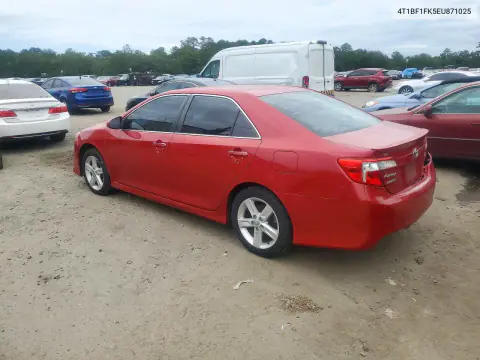 2014 Toyota Camry Se VIN 4T1BF1FK5EU871025 фото 2