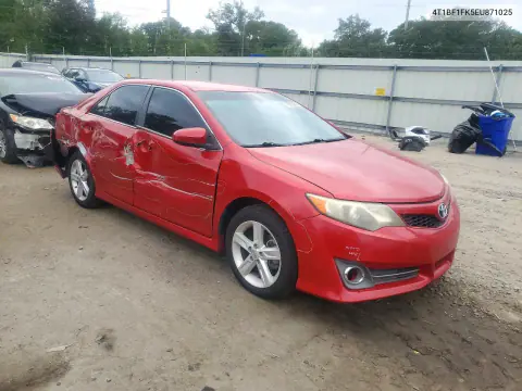 2014 Toyota Camry Se VIN 4T1BF1FK5EU871025 фото 4