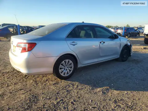 2014 Toyota Camry Le VIN 4T4BF1FK2ER419362 фото 3