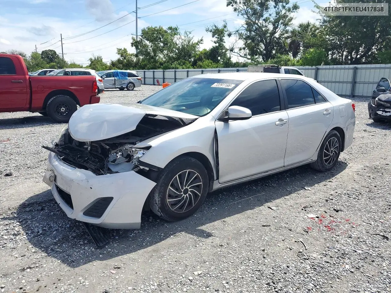 2014 Toyota Camry Le VIN 4T1BF1FK1EU417838 фото 1