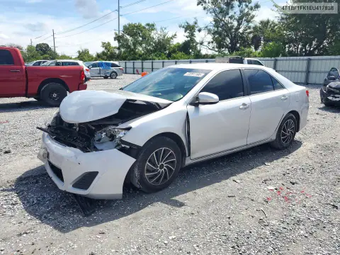 4T1BF1FK1EU417838 — 2014 Toyota Camry, Передняя часть, фото до ремонта