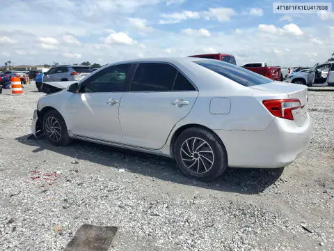 2014 Toyota Camry Le VIN 4T1BF1FK1EU417838 фото 2