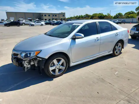 2014 Toyota Camry Se VIN 4T1BF1FK0EU772077 фото 1