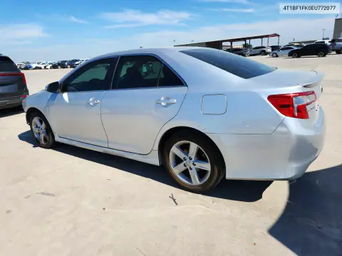 2014 Toyota Camry Se VIN 4T1BF1FK0EU772077 фото 2