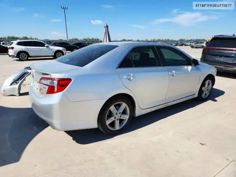 2014 Toyota Camry Se VIN 4T1BF1FK0EU772077 фото 3