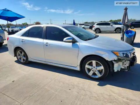 2014 Toyota Camry Se VIN 4T1BF1FK0EU772077 фото 4