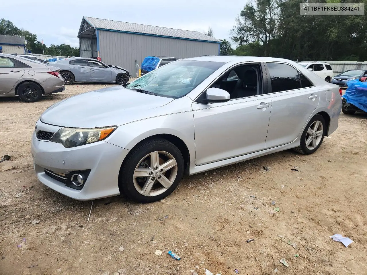 2014 Toyota Camry Se VIN 4T1BF1FK8EU384241 фото 1