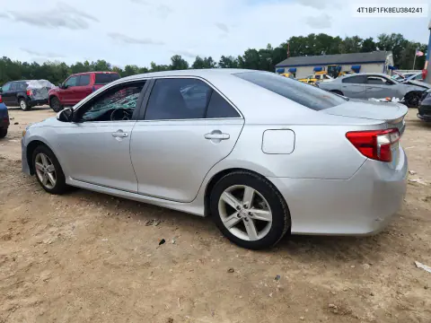 2014 Toyota Camry Se VIN 4T1BF1FK8EU384241 фото 2