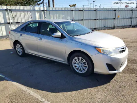 2014 Toyota Camry Le VIN 4T4BF1FK2ER406398 фото 4