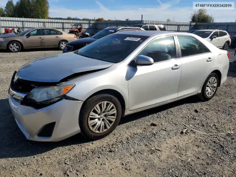4T4BF1FKXER342899 — 2014 Toyota Camry, Передняя часть, фото до ремонта