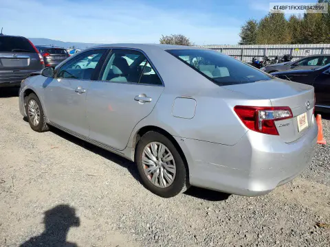 2014 Toyota Camry Le VIN 4T4BF1FKXER342899 фото 2