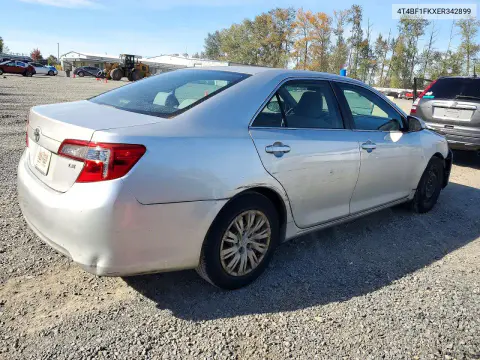 2014 Toyota Camry Le VIN 4T4BF1FKXER342899 фото 3